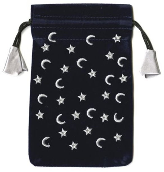 Moon and Stars Mini Tarot Bag