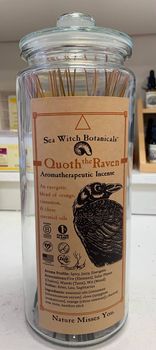 (Orange Tip) Sea Witch Botanicals individual incense - Quoth the Raven
