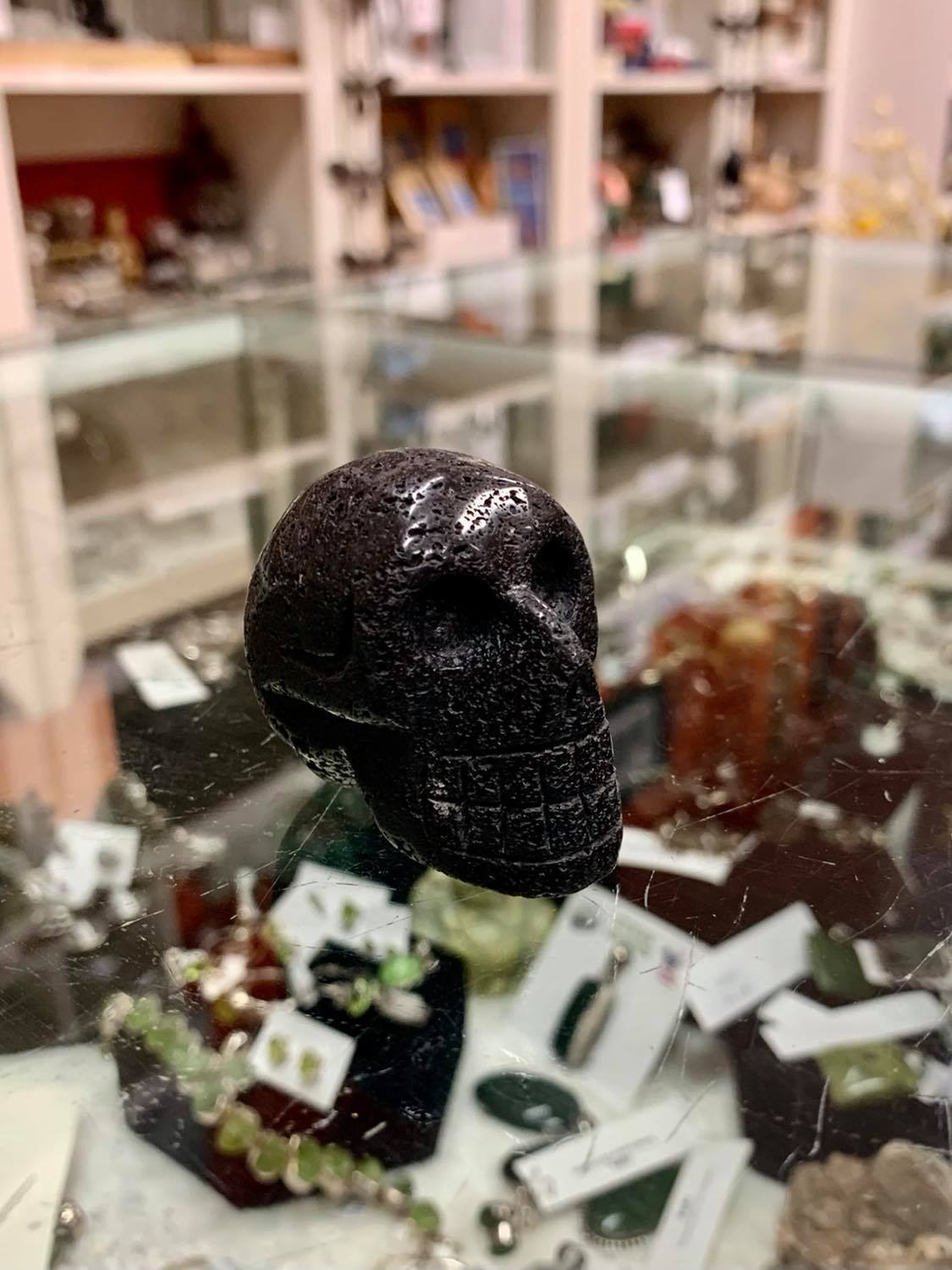 Lava stone Skull