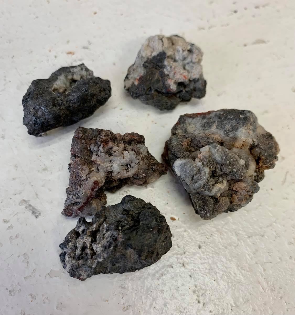 Rough Psilomelane Merlinite small