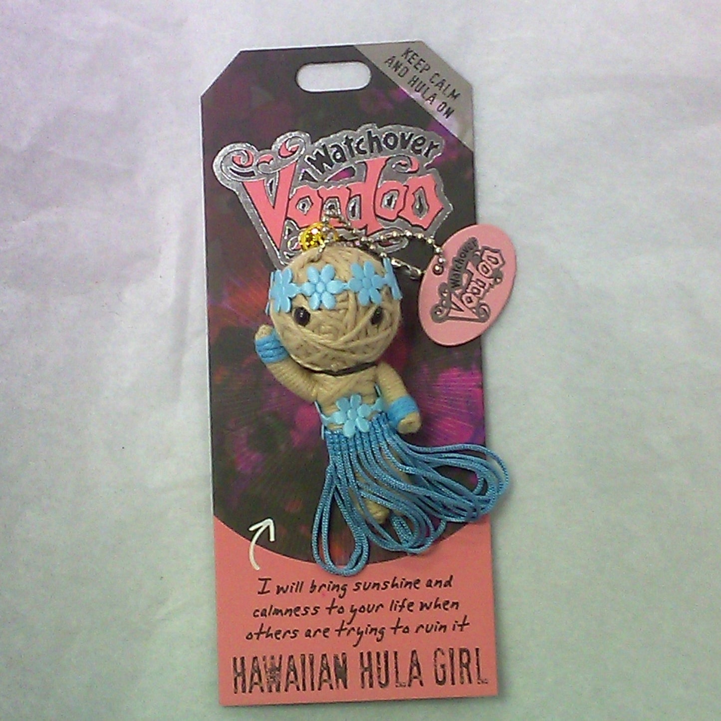 Voodoo Keychain - Hawaiian Hula Girl