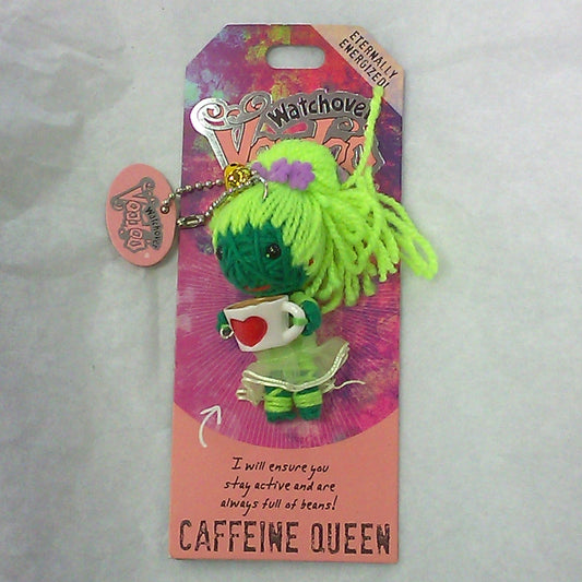 Voodoo Keychain - Caffeine Queen