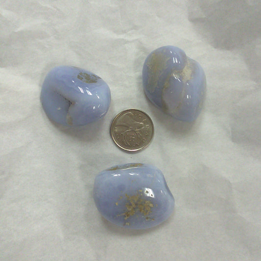 Blue Lace Agate Tumbles