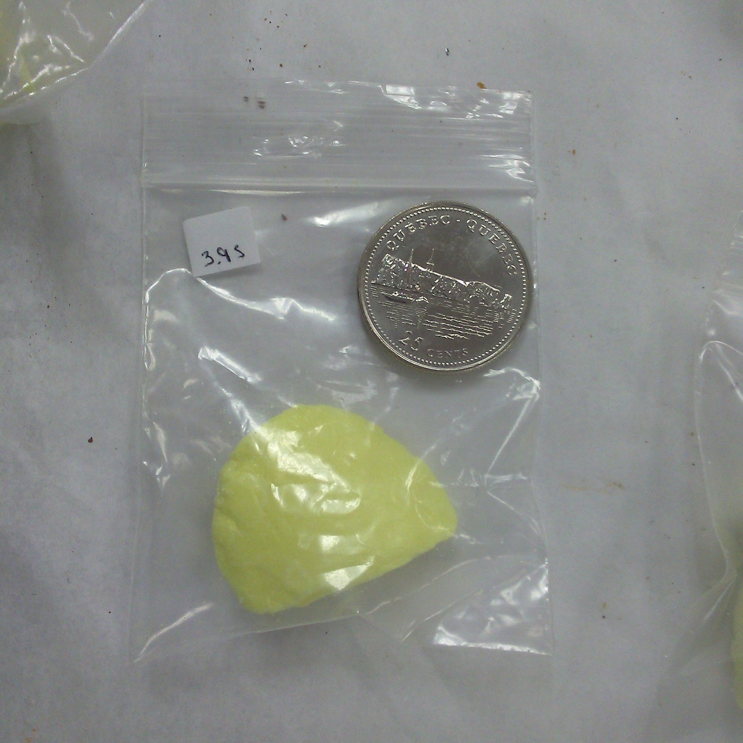 Small Sulfur Pieces