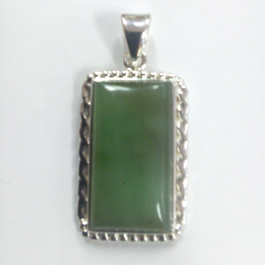 Jade Pendant - Rectangular