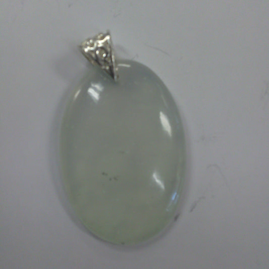 Jadeite Jade Pendant - Oval