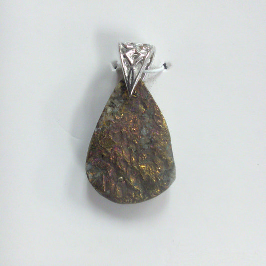 Chalcopyrite Pendant - Teardrop