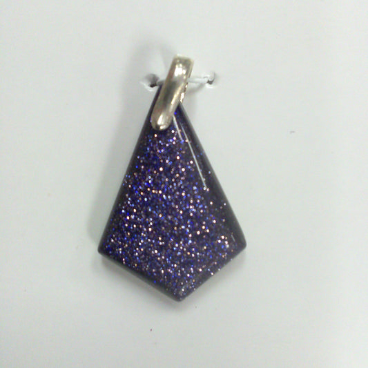 Goldstone Pendant - Diamond Shape