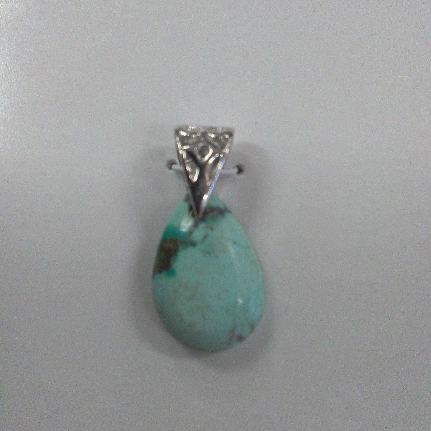 Turquoise Pendant - Teardrop