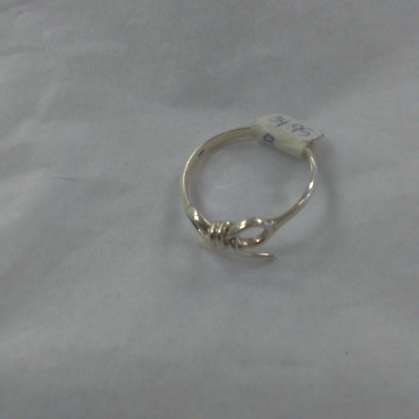 Bow Ring - Silver