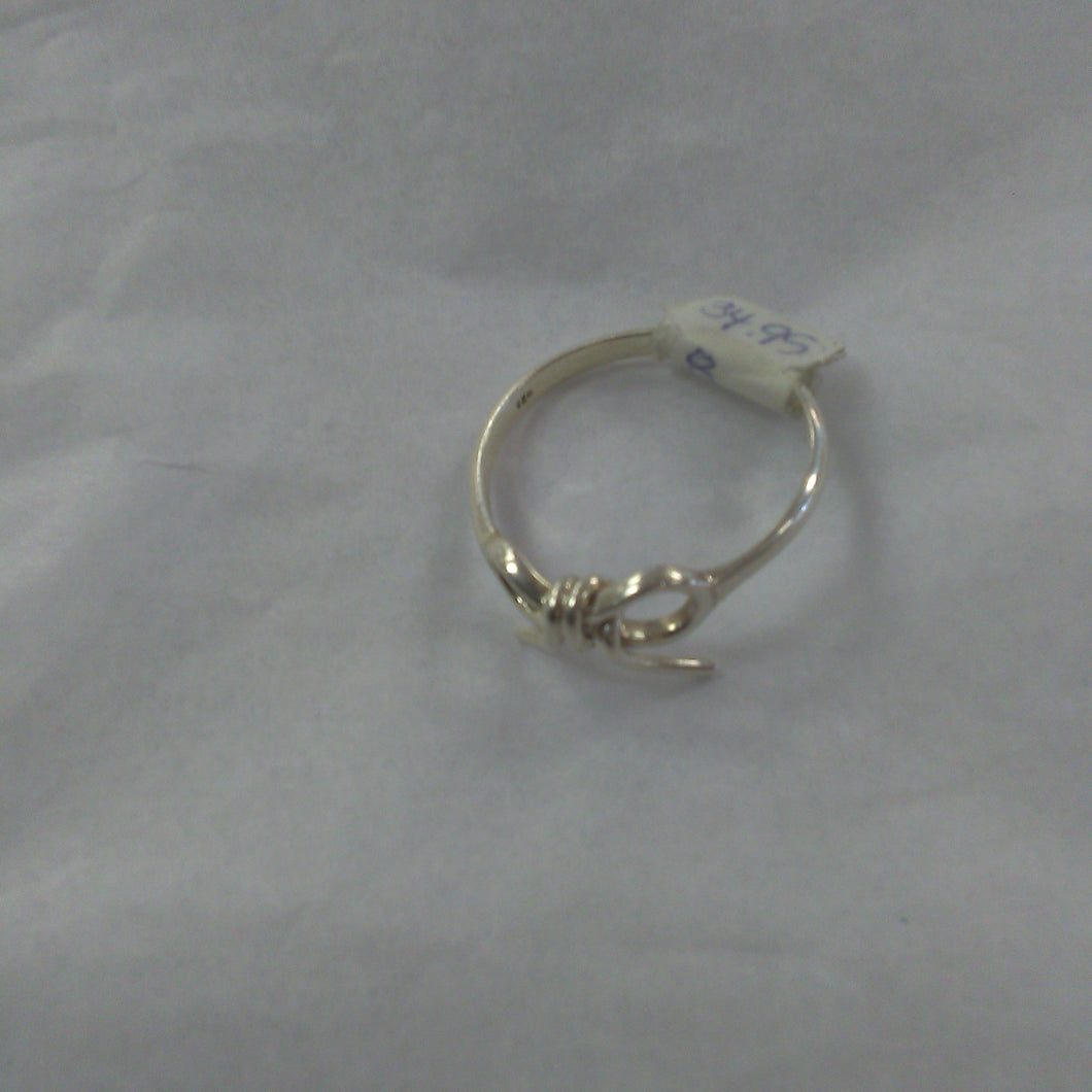 Bow Ring - Silver