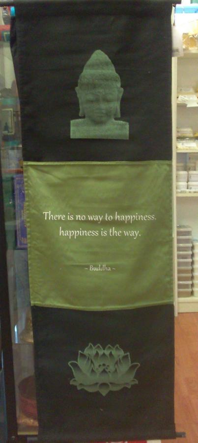 Green Buddha Tapestry