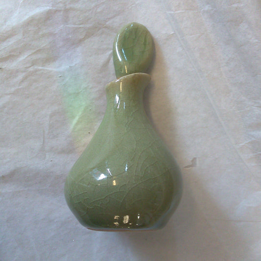 Ceramic oil bottle, large