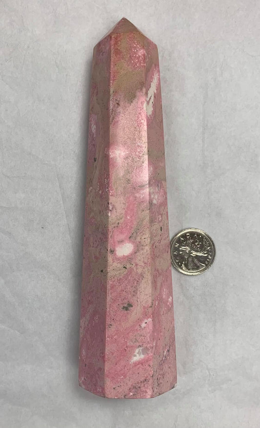 Rhodonite Point Large
