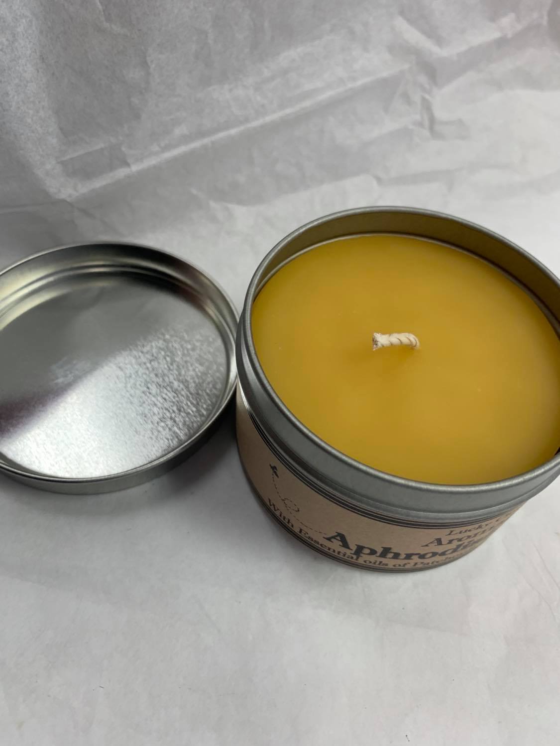 Beeswax Aromatherapy Candles in a Tin