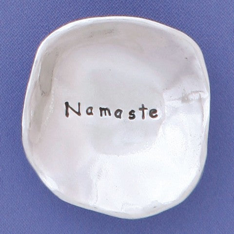 Namaste Charm Bowl w/ Decorative Box (blue)