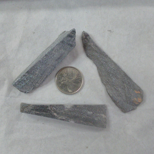 Specular Hematite Raw Shards