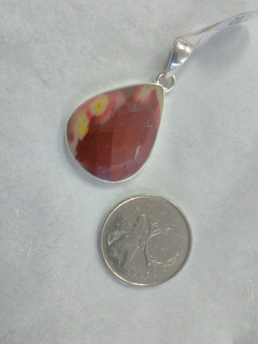 Teardrop Mookite Pendant