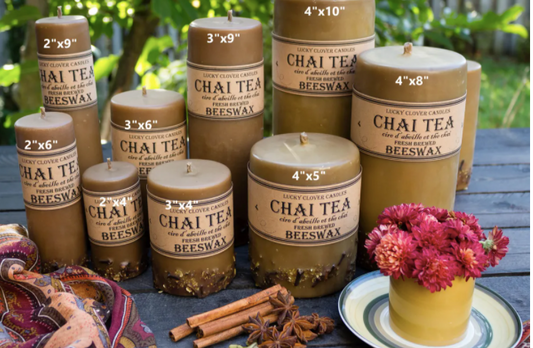 Chai Tea Beeswax Candle