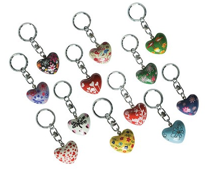 Harmony Heart Keychain - Assorted (Individual)