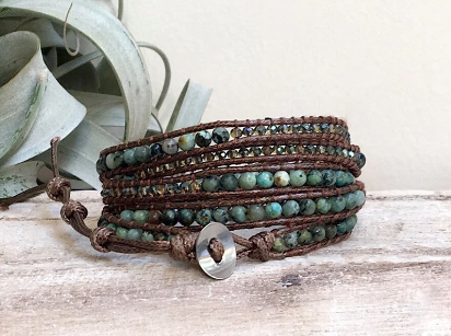 Wild Abandon - Forest Wrap Bracelet