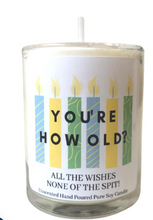 Load image into Gallery viewer, Serendipity Scent-Free Birthday Candle Votives

