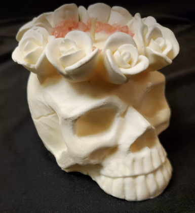 Crystal Skull Candles (Scent-Free)