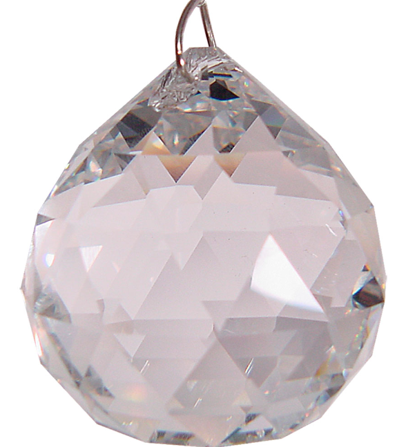 Clear Crystal Ball (Hanging Window Prism) 40MM