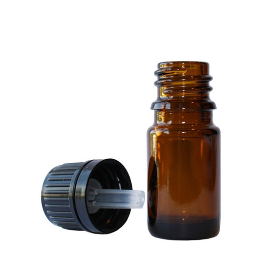 Amber Glass Drip Orifice Bottle – 12mL