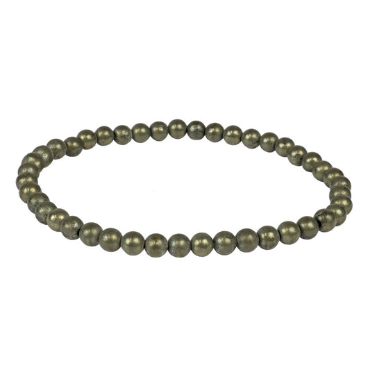 Pyrite Bracelet 4mm