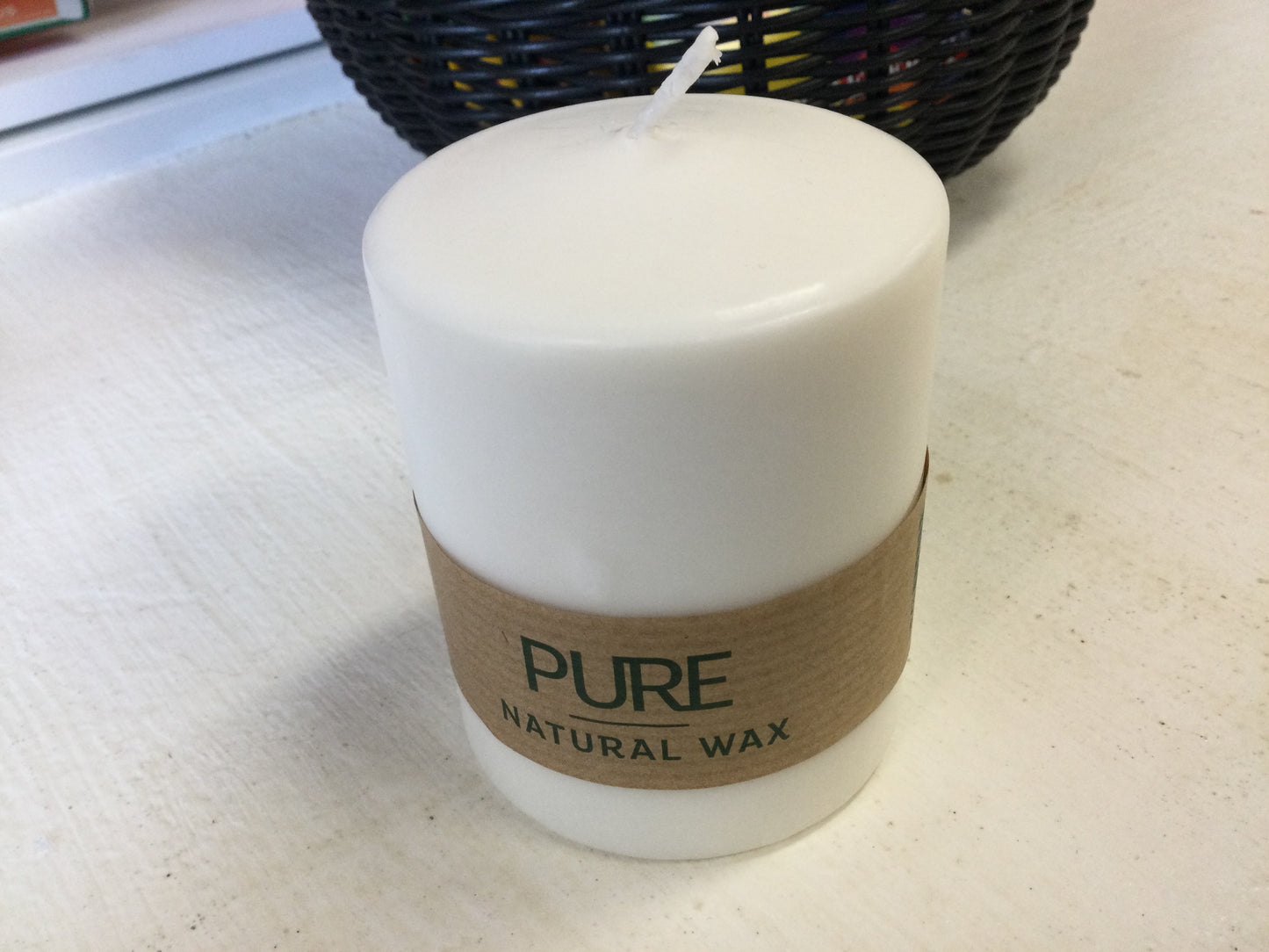 Pure Natural Wax Candle,3.5”