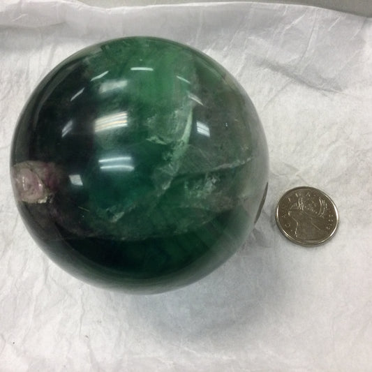 Rainbow Fluorite Sphere 3”