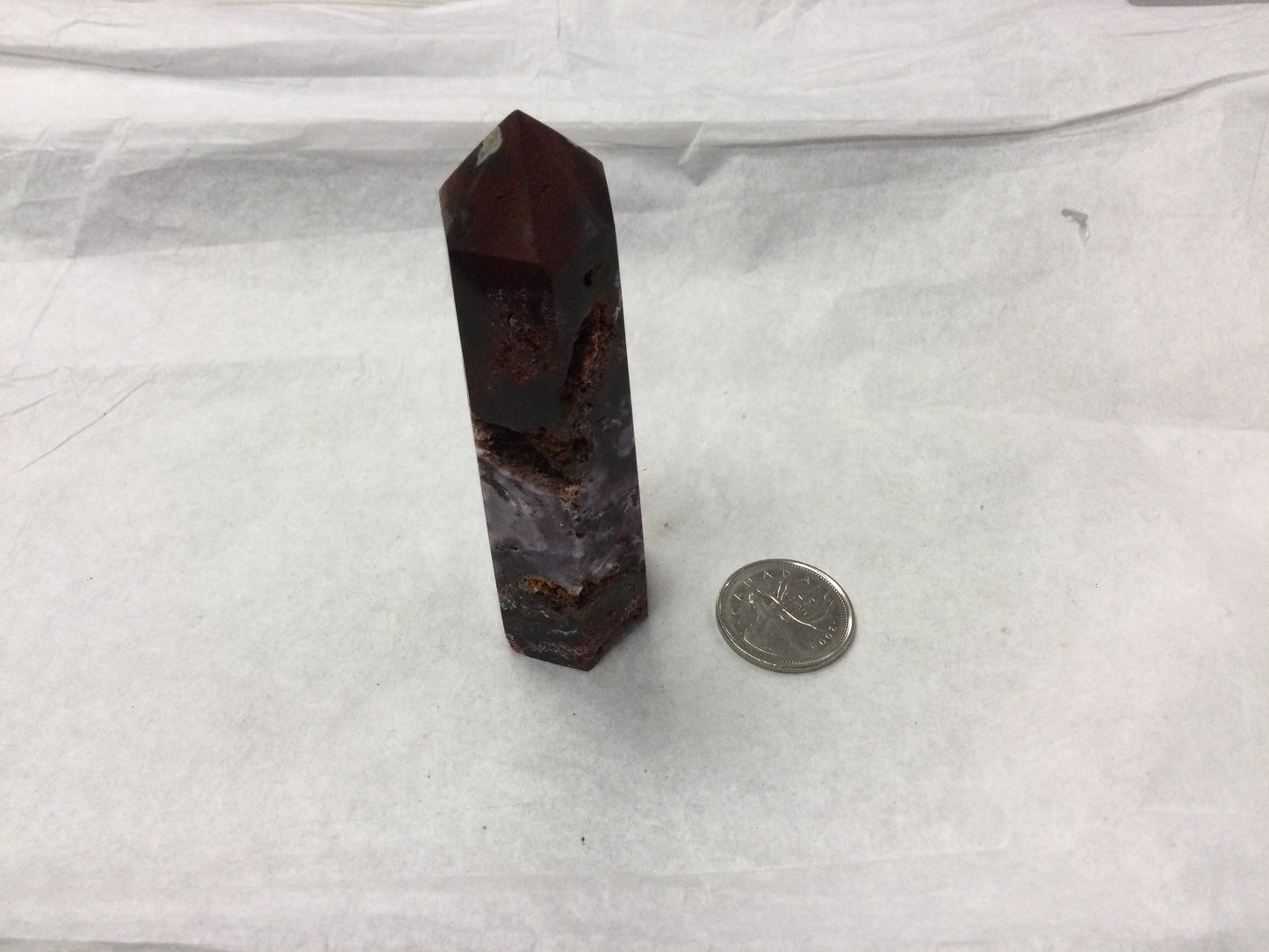 Red Jasper point 9.5 cm