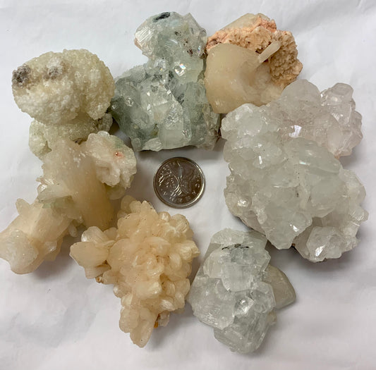 Zeolite Minerals (Apophyllite & Stilbite)