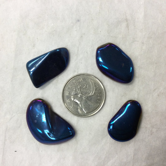 Aura Obsidian , Metallic Multi Colour Tumbles, 15g