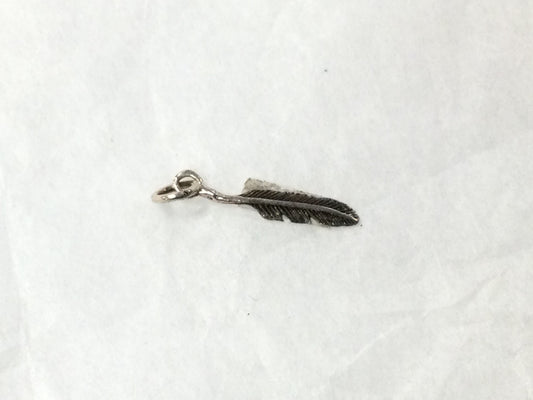 Silver Feather Pendant
