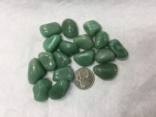 Tumbled Green Aventurine