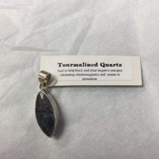 Tourmaline Quartz Oblong