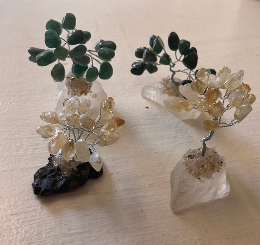 Small Crystal Tree (Citrine or Aventurine)