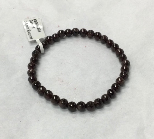 Garnet Bracelet 5-6mm