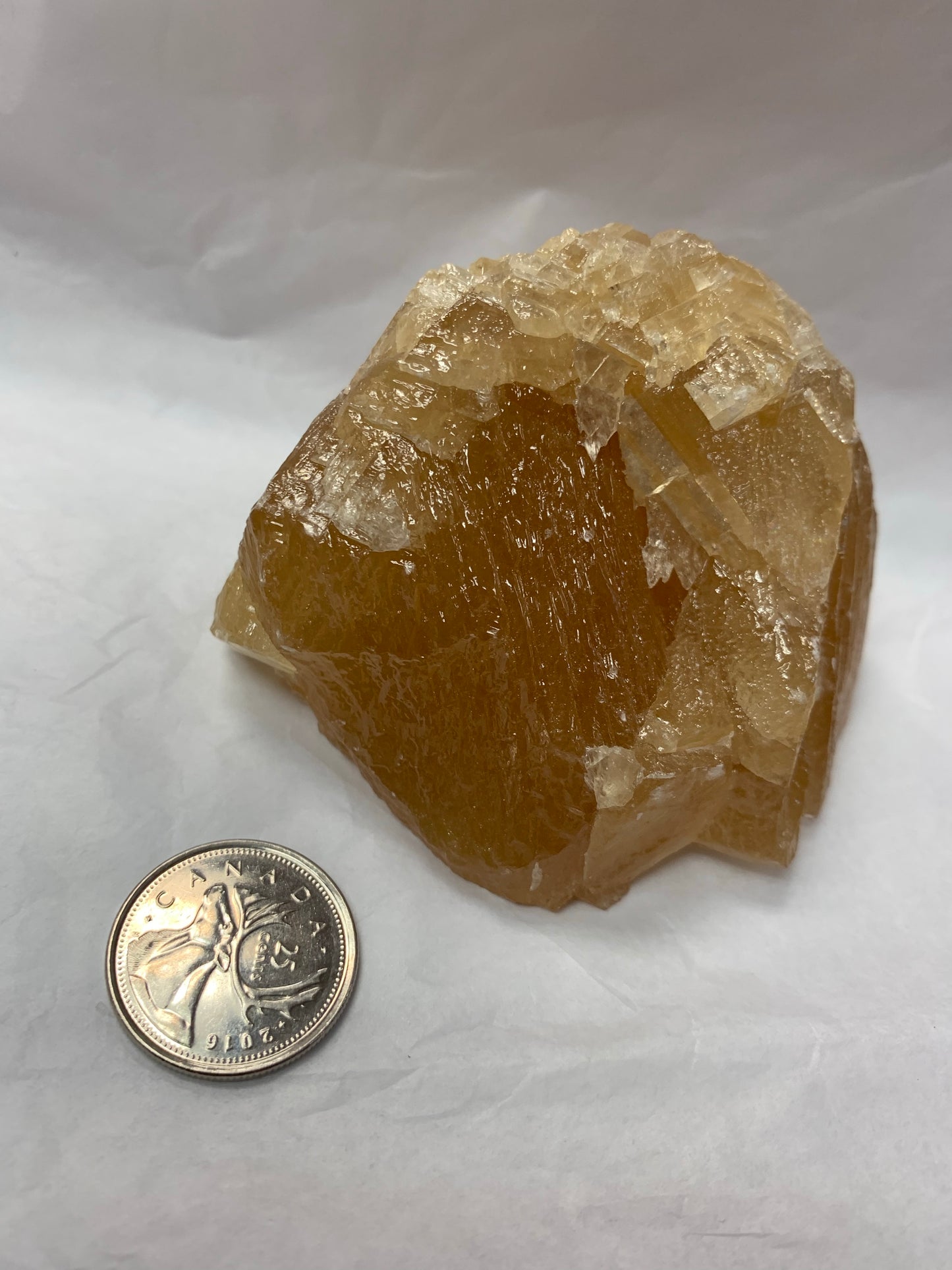 Rough Honey Calcite 147g