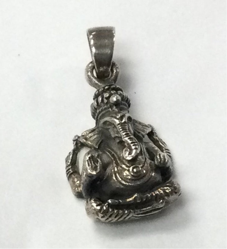 Ganesha Pendant (Sterling Silver)