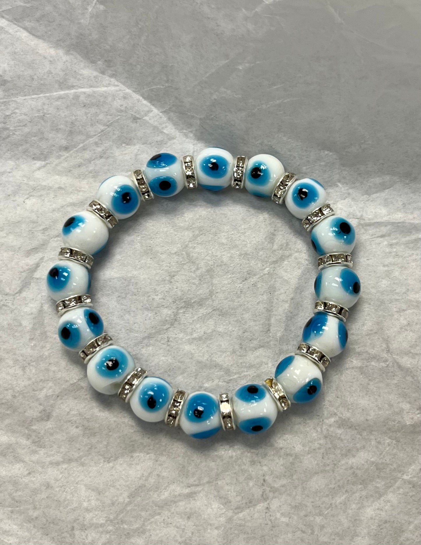 Evil Eye Bracelet Glass