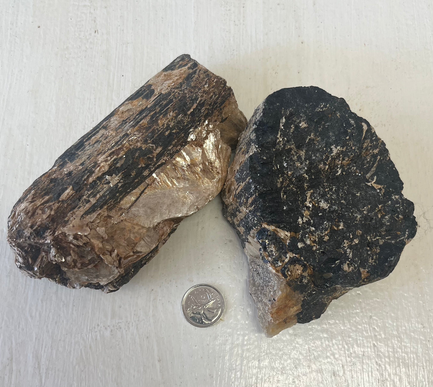 Rough Black Tourmaline (790-900g)