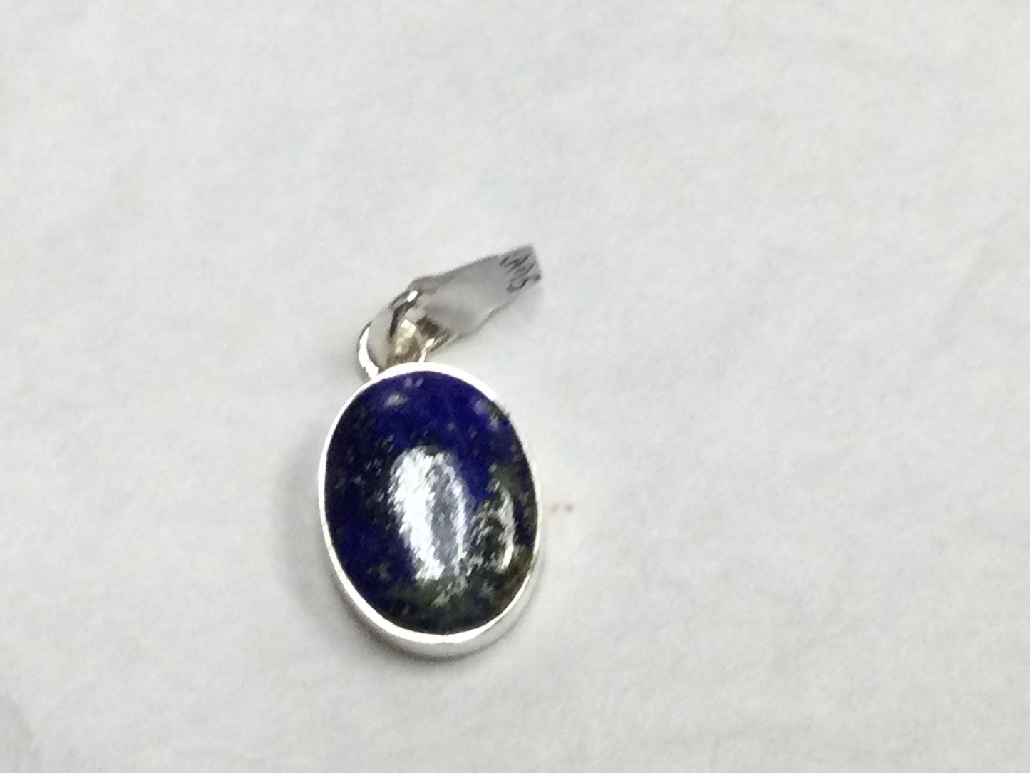 Oval Lapis Lazuli Pendant