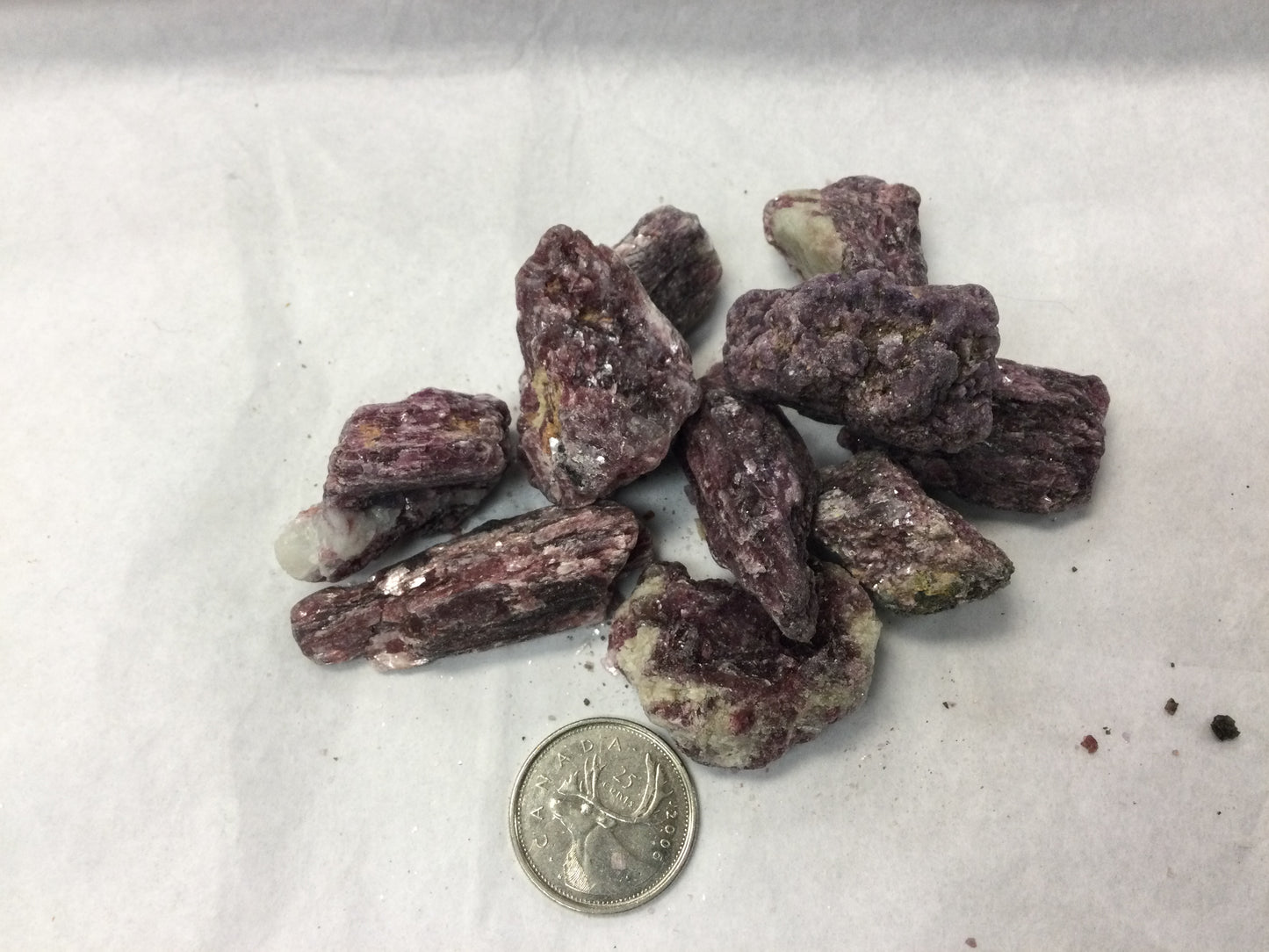 Pink Tourmaline with Lepidolite, Rough