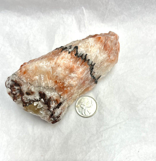 Rough Red Calcite 4”L