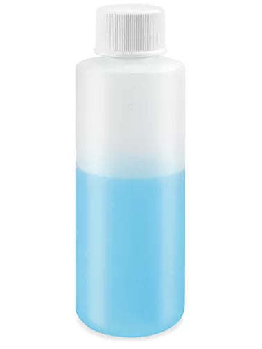 Natural Cylinder Bottle - 4 oz, Standard Cap