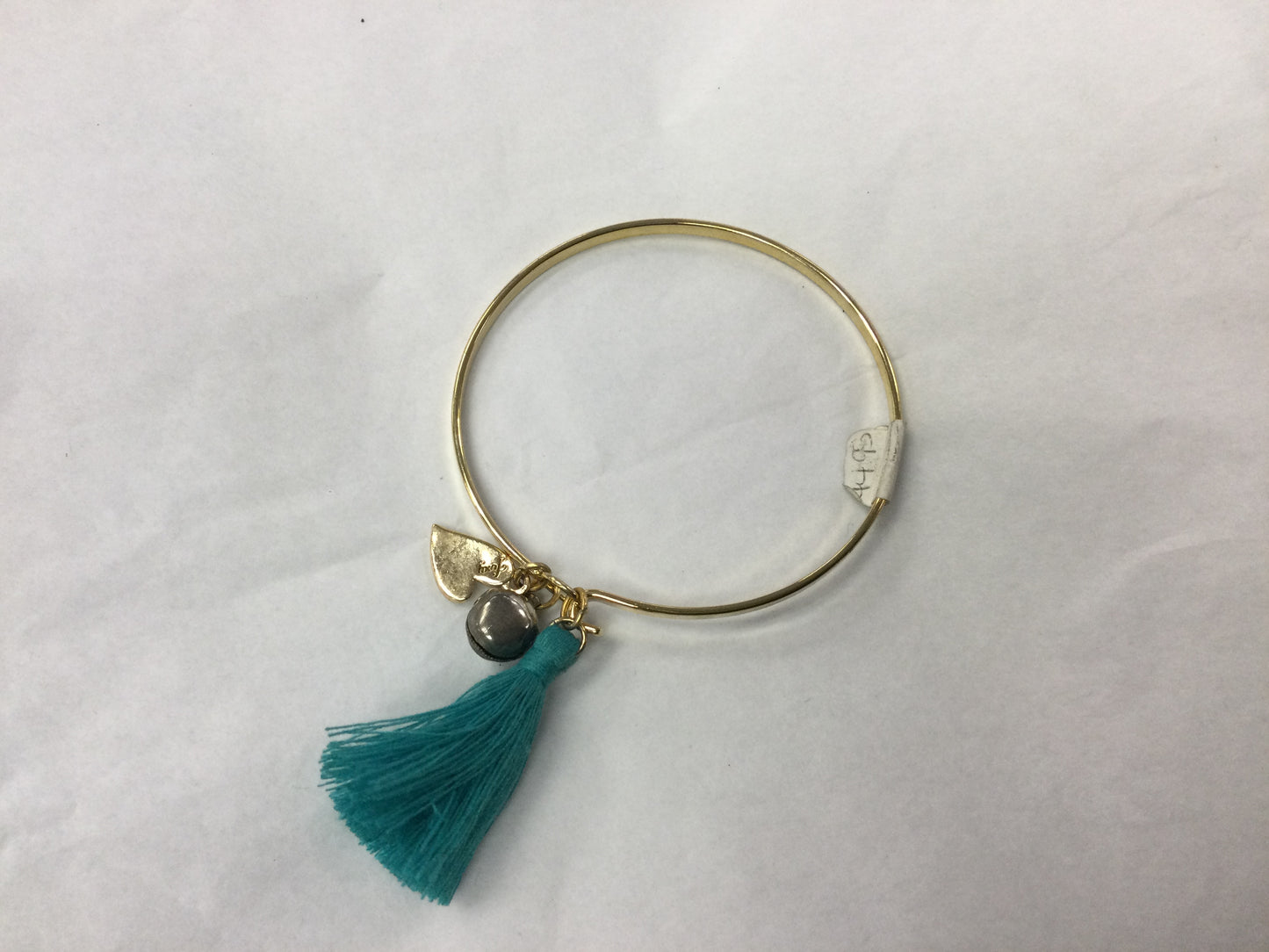 Bangle Gold or Silver with Tassel