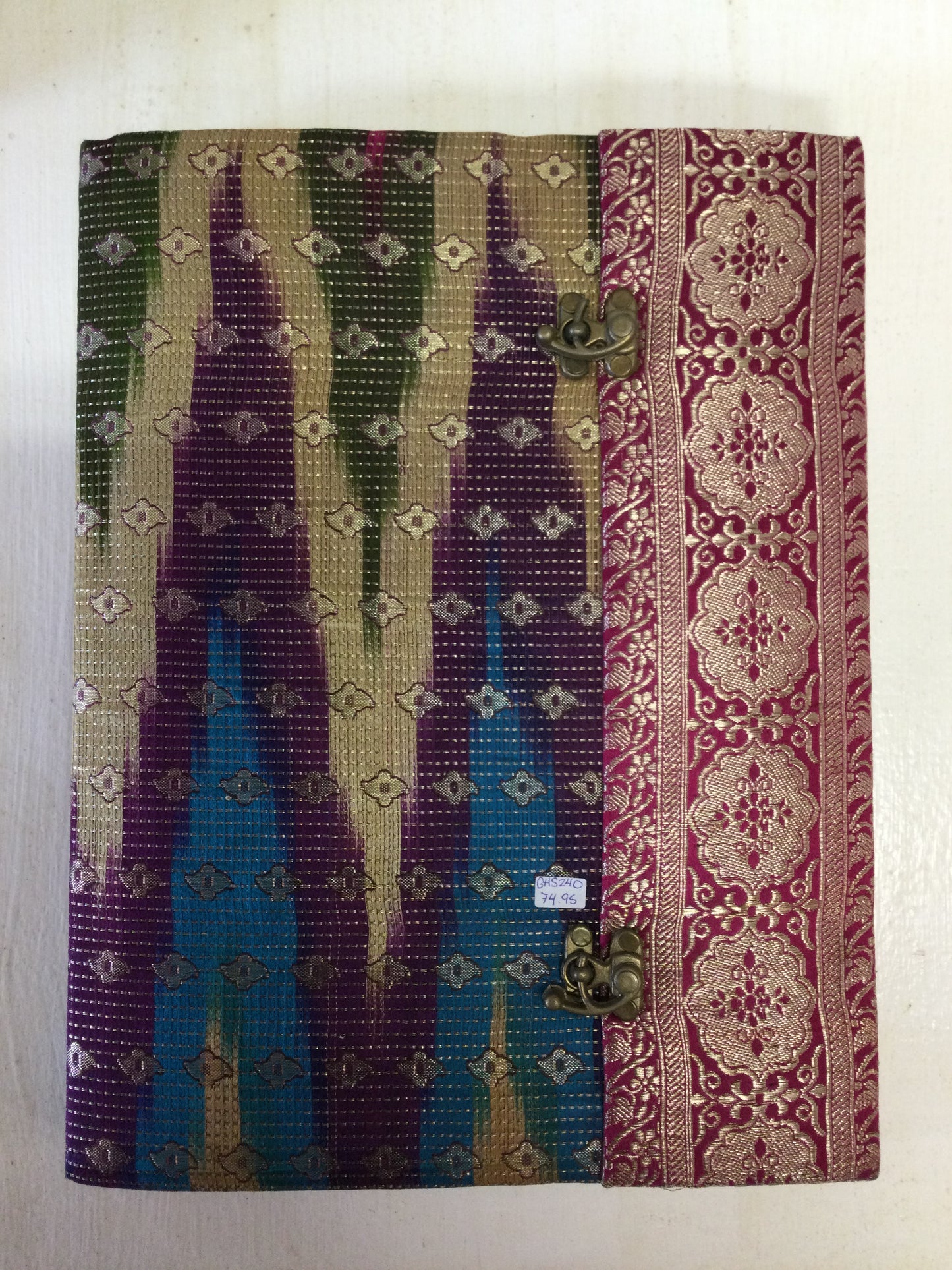 Handmade Sari Journal Large